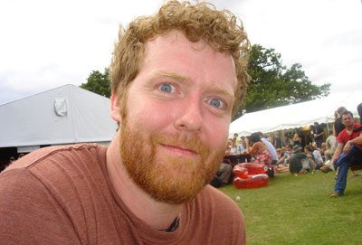 Glen Hansard from The Frames at V Festival 2005