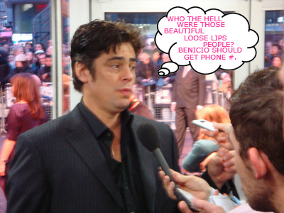 Benicio del Toro at BFI London Film Festival