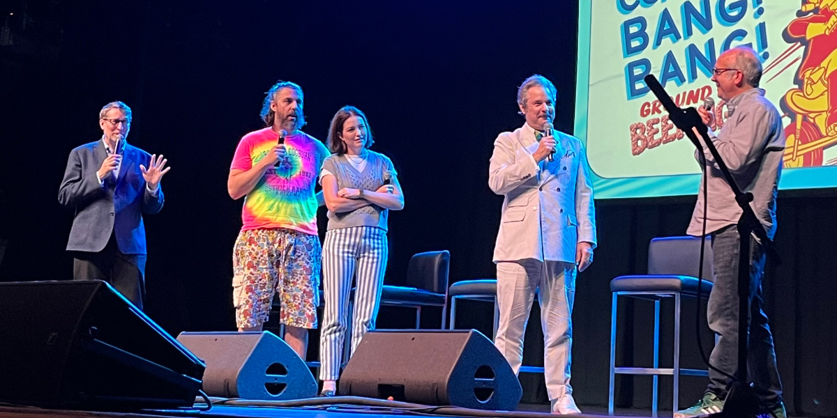 COMEDY BANG! BANG! GROUND BEEFING TOUR 2026 at the Danforth Music Hall in Toronto, May 25th 2026. Featuring Scott Aukerman, Paul F. Tompkins, Jessica McKenna, Dan Lippert, and Will Hines.