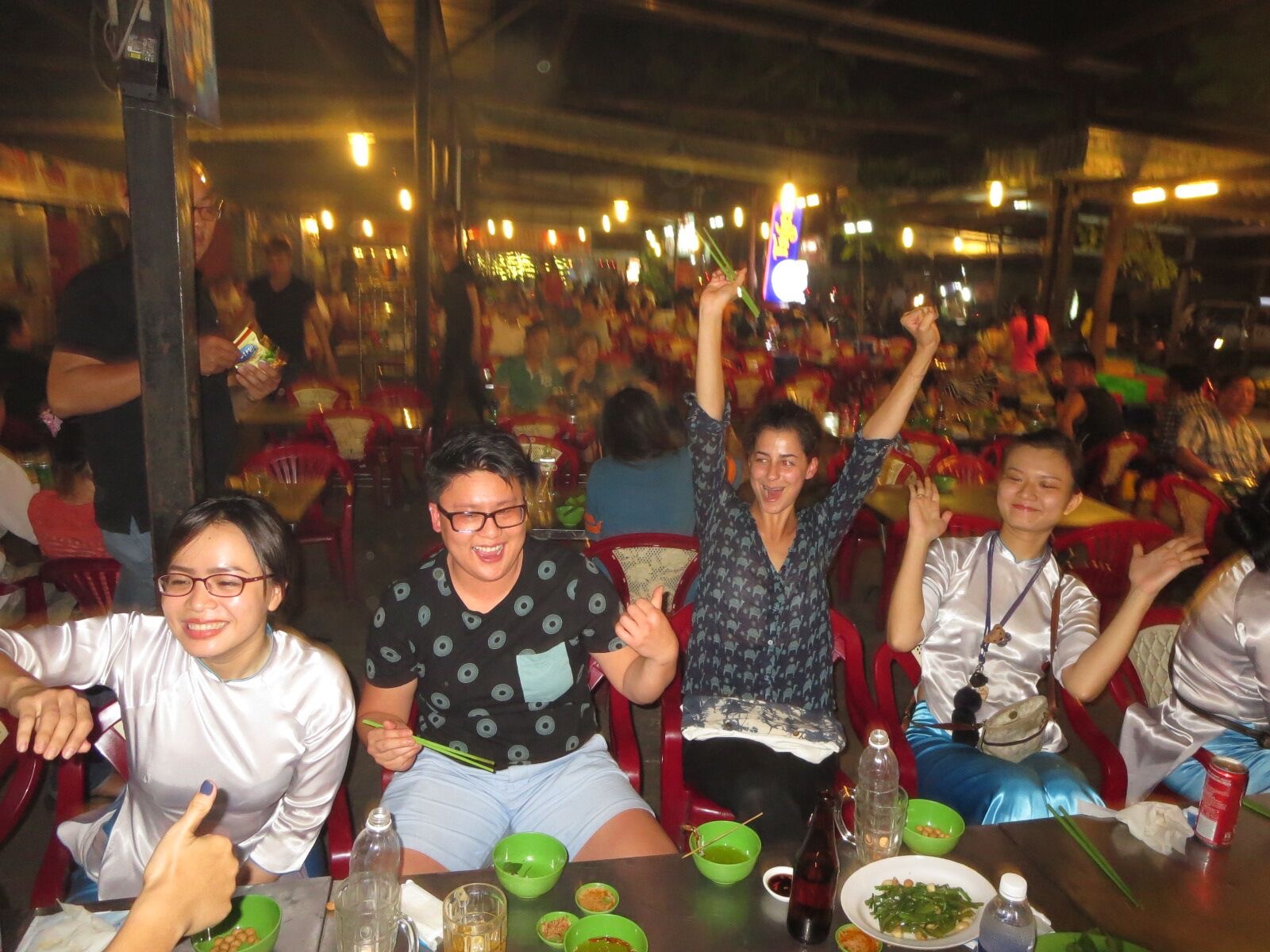 When you win the chopstick wars!