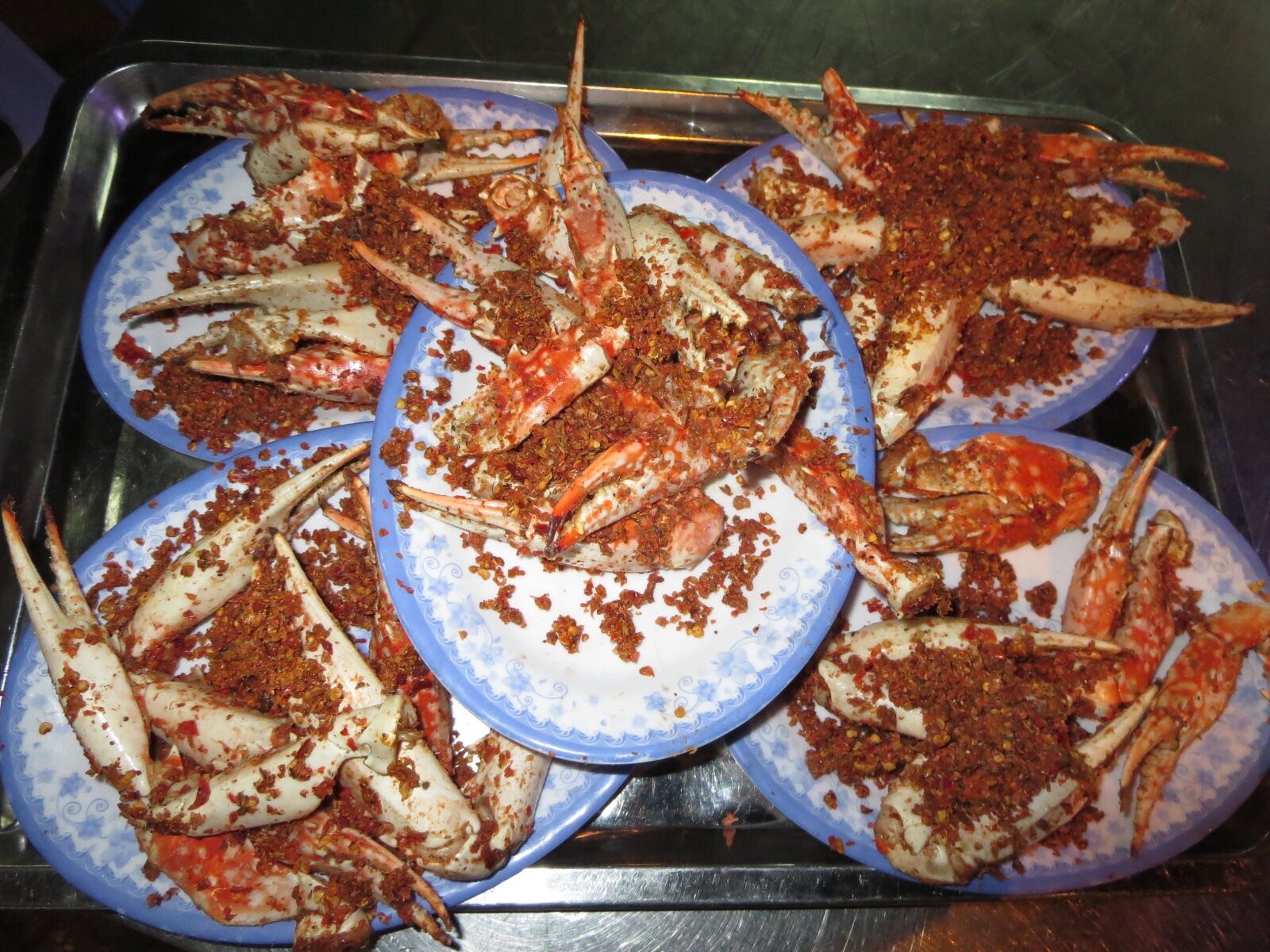 Delicious crabs.