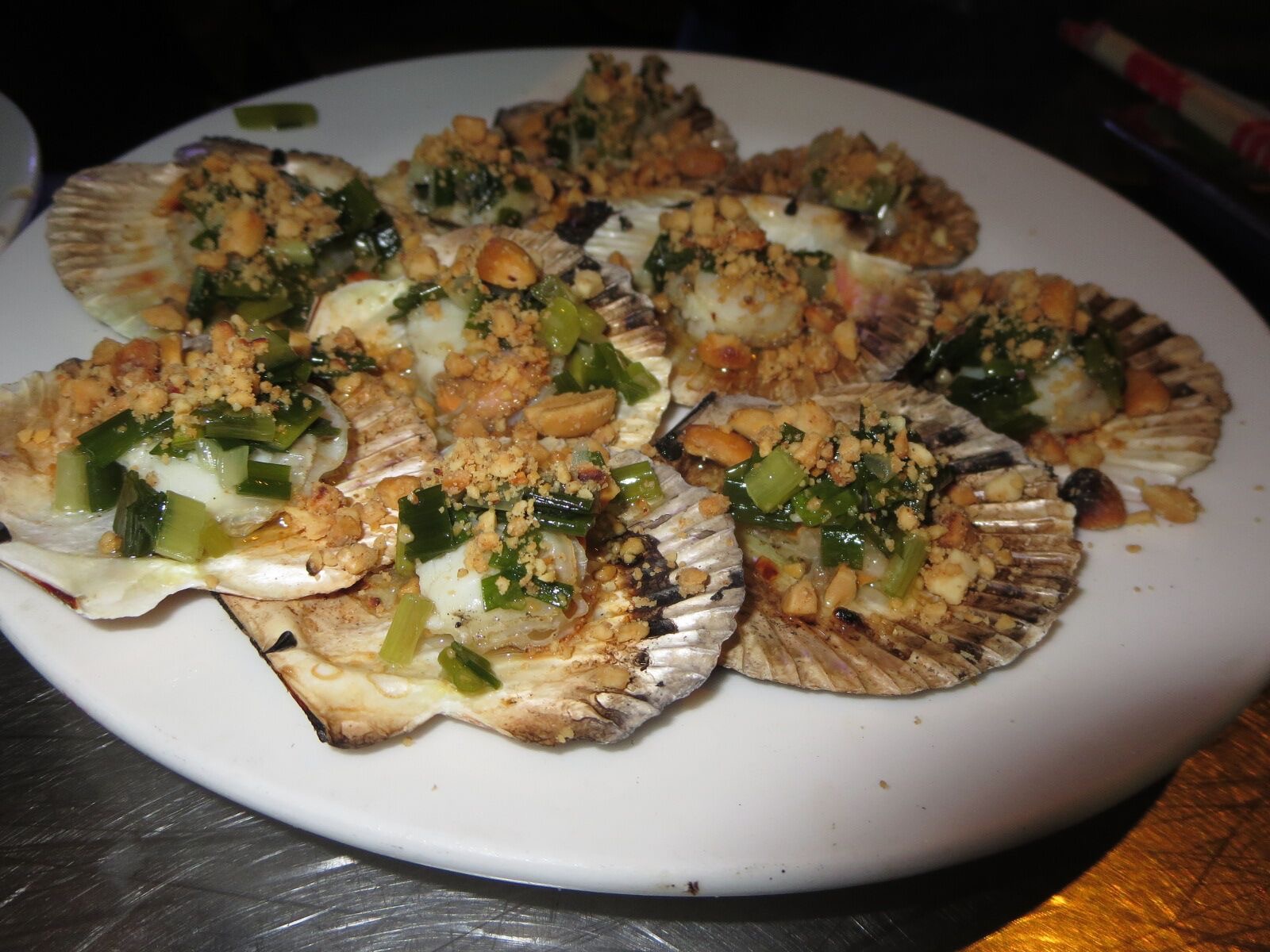 The most amazing scallops EVER.