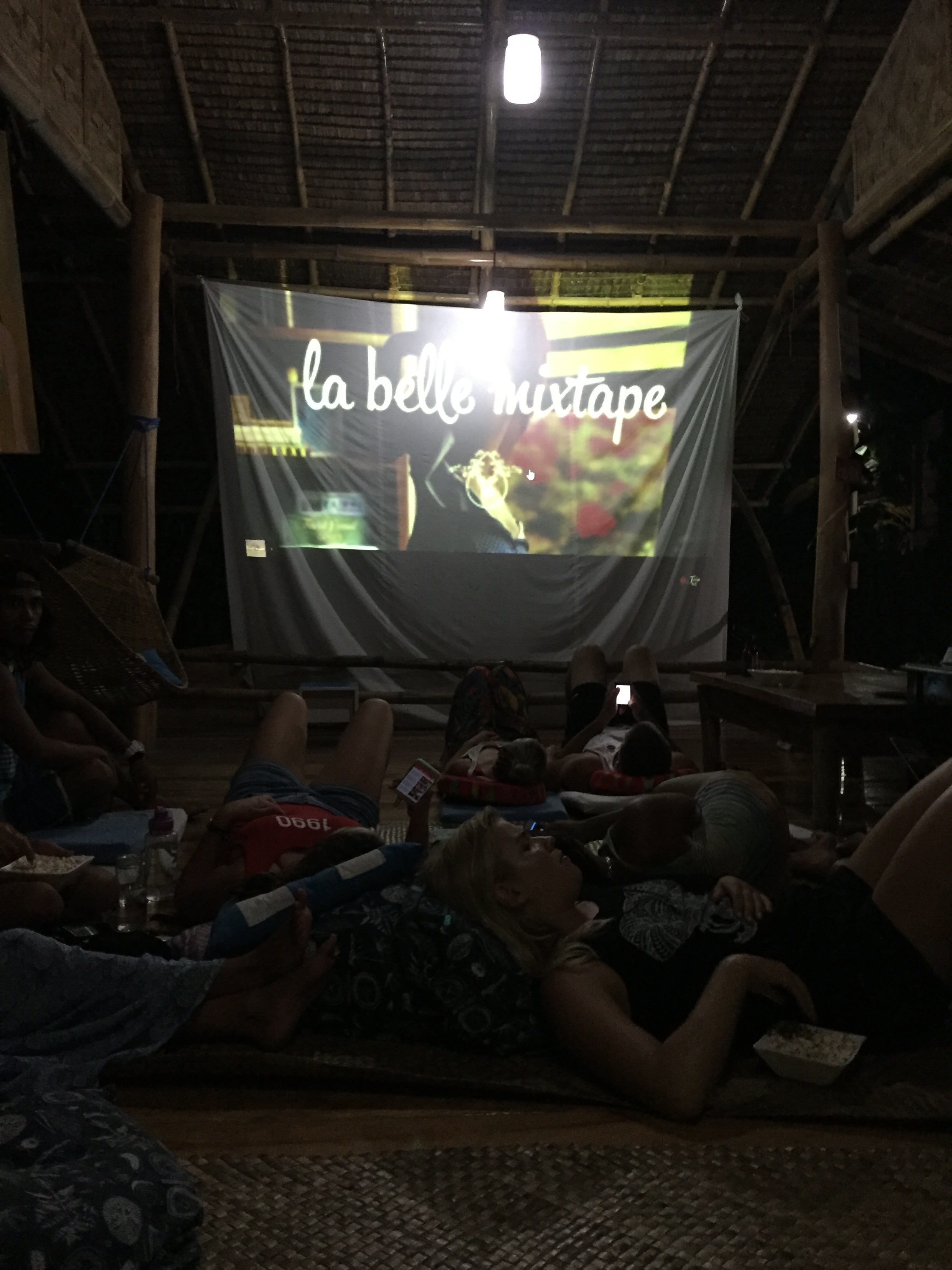 Outdoor movie night!
