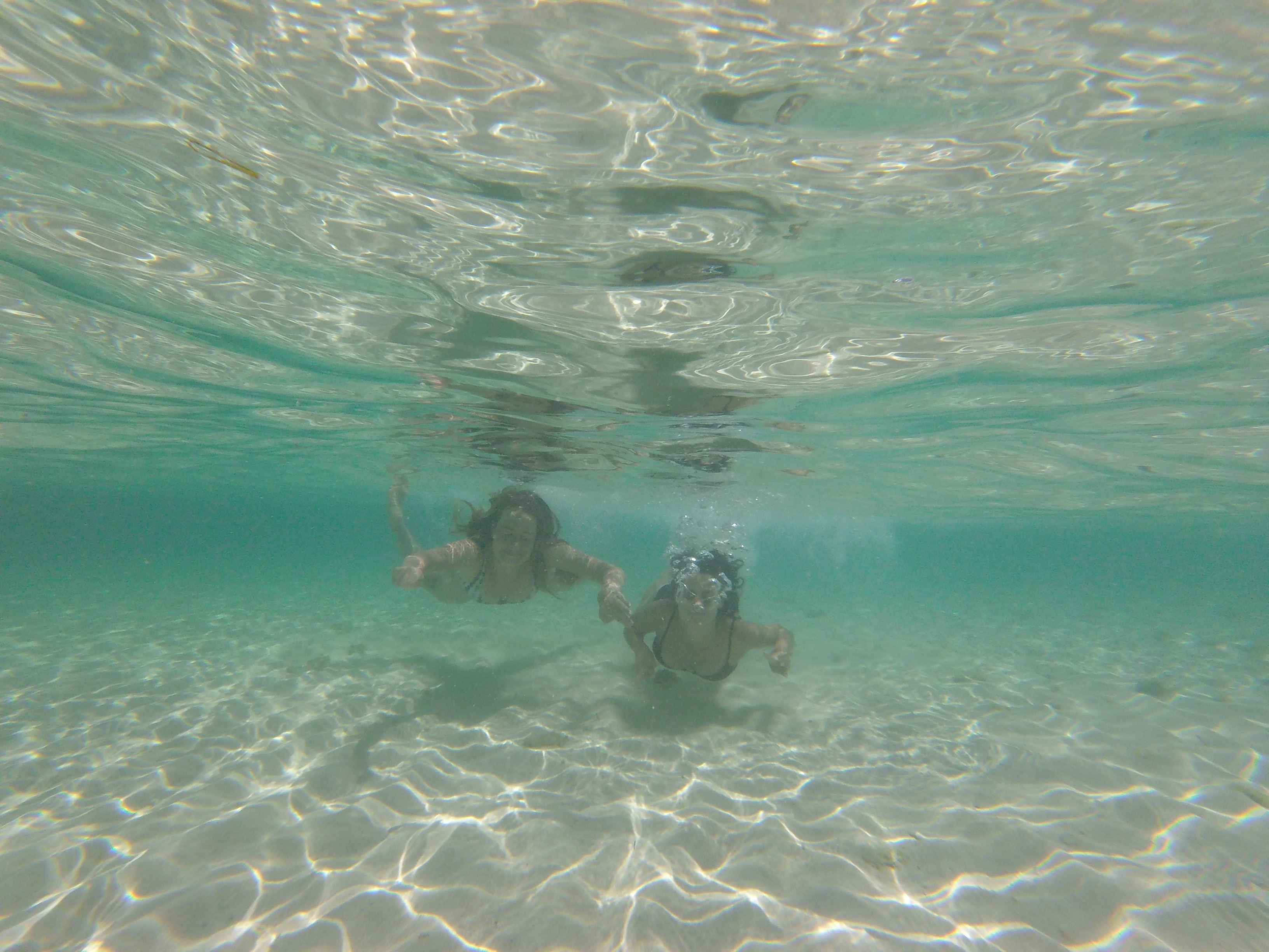 Trying to have an underwater photoshoot.