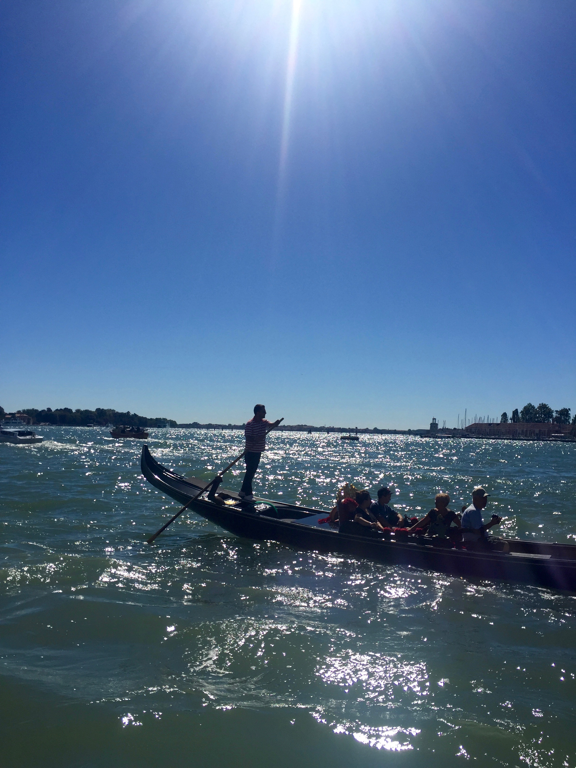 A glorious sunny day in Venice.