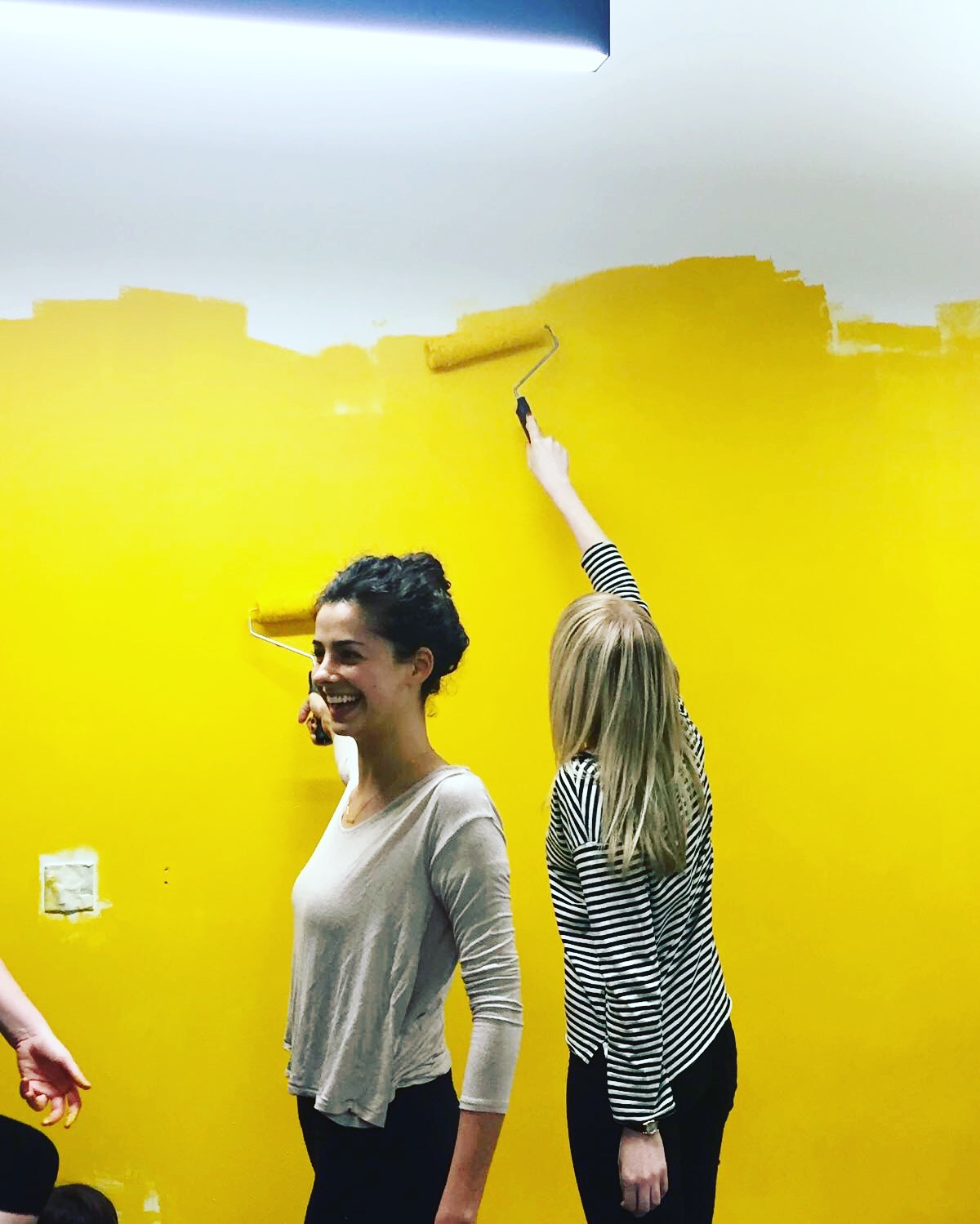 Painting our new office!