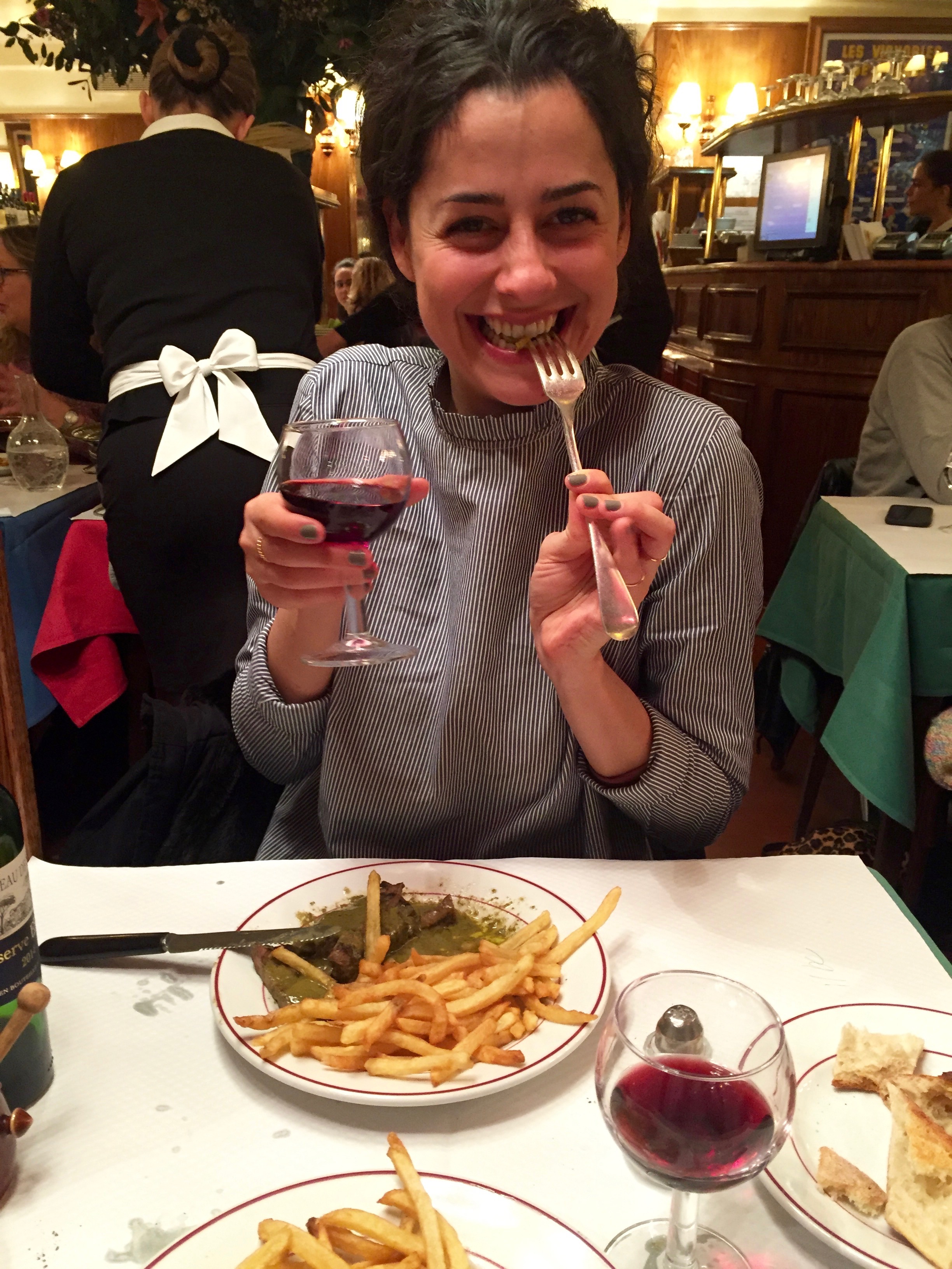 THE life-changing Steak Frites.