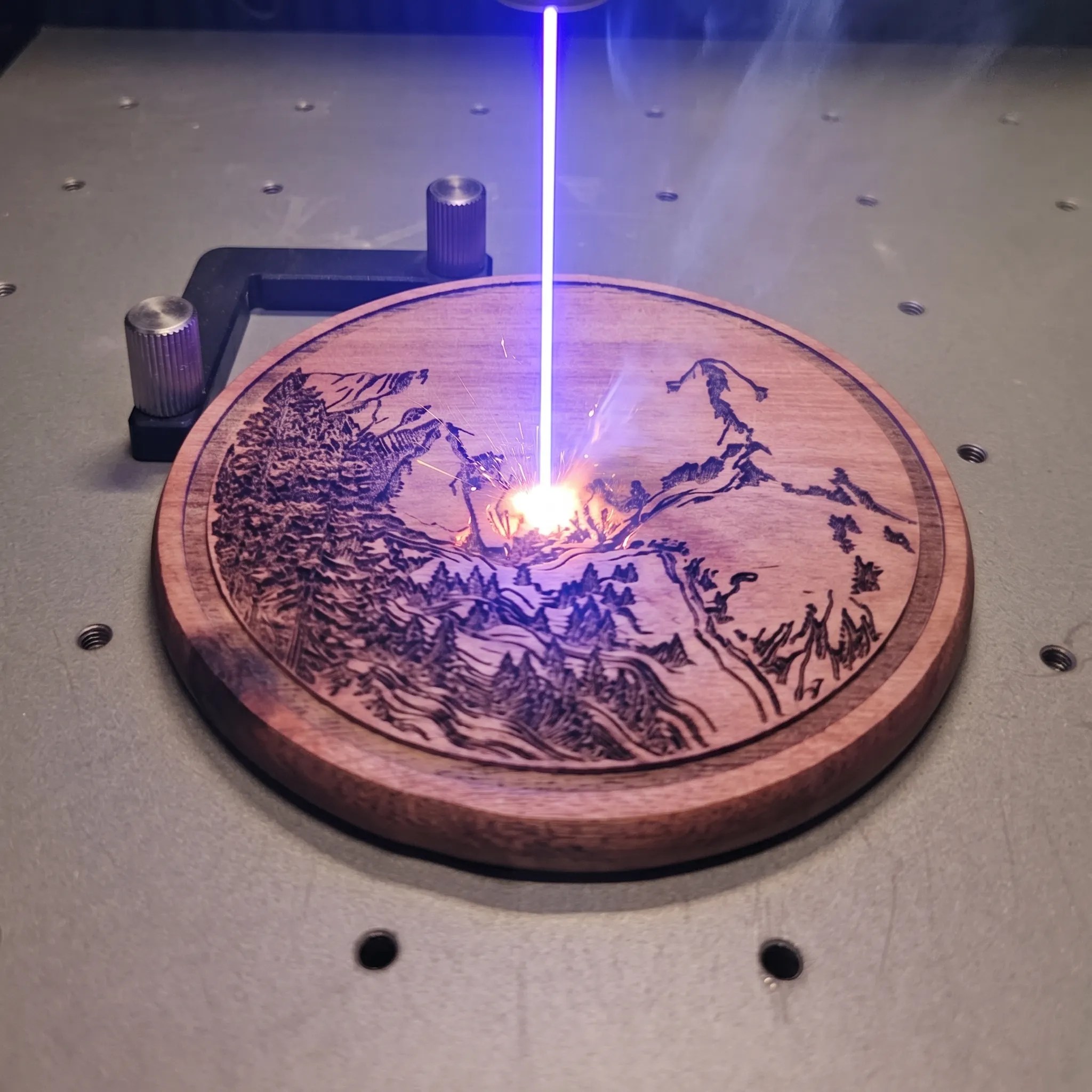 LI Wood Coaster Display