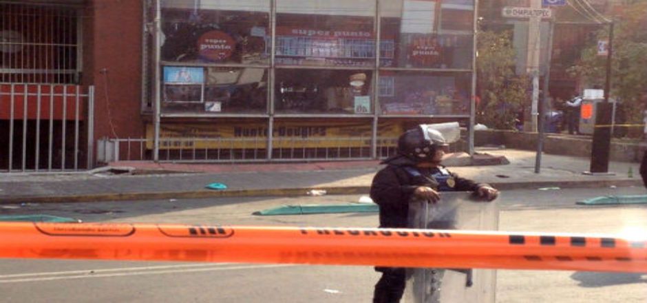 Se hunde edificio en la colonia Roma