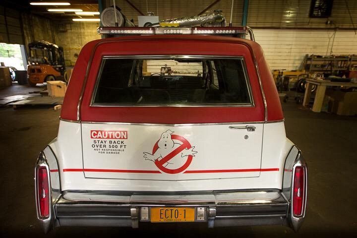 Машина из ghostbusters