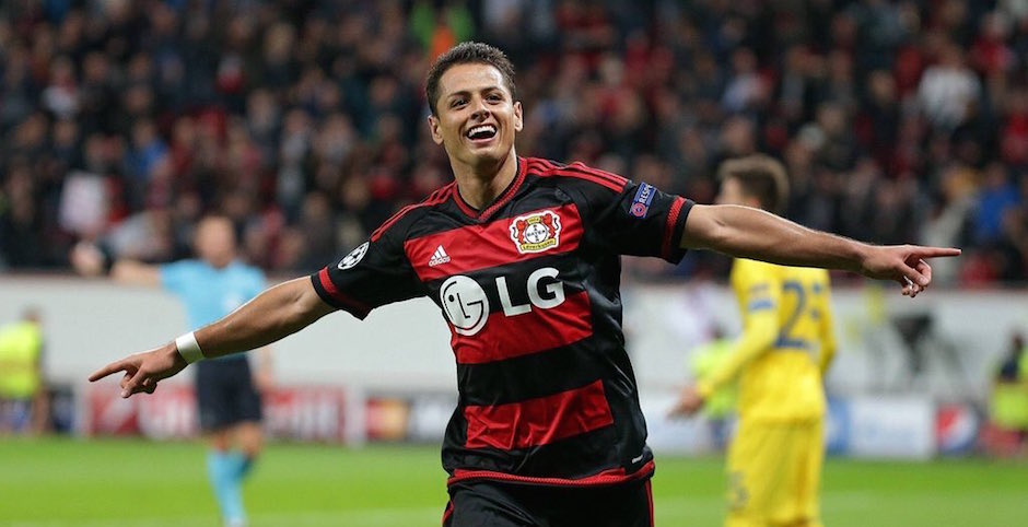 Chicharito anota doblete en victoria del Leverkusen