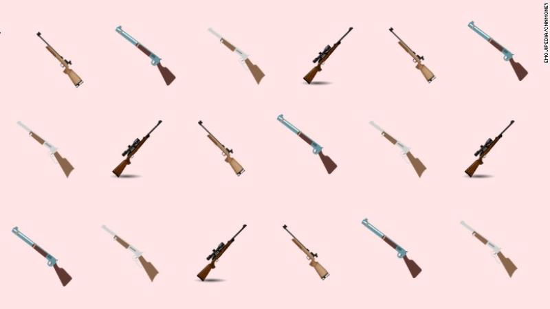 Censuran emoji de rifle