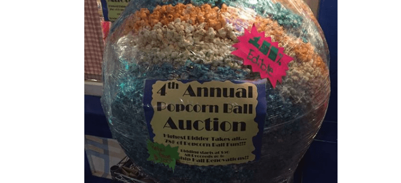 Roban esfera llena de palomitas de maíz en Ohio