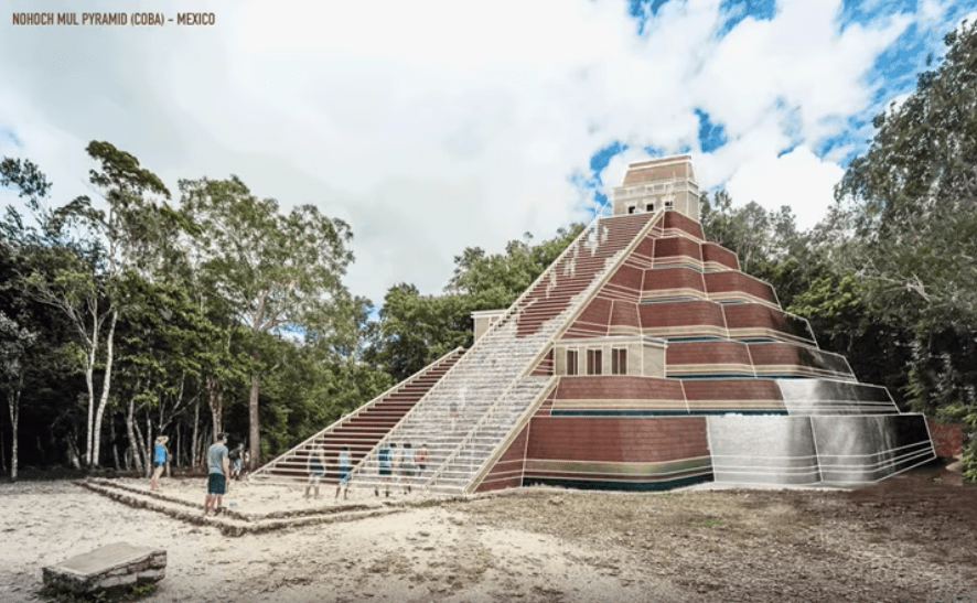 Reconstruyen, con gifs, siete maravillas arquitectónicas