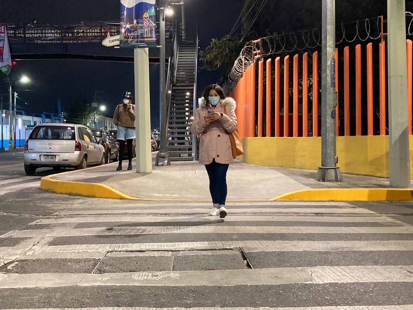 Frío en la Ciudad de México. Foto de Sobse