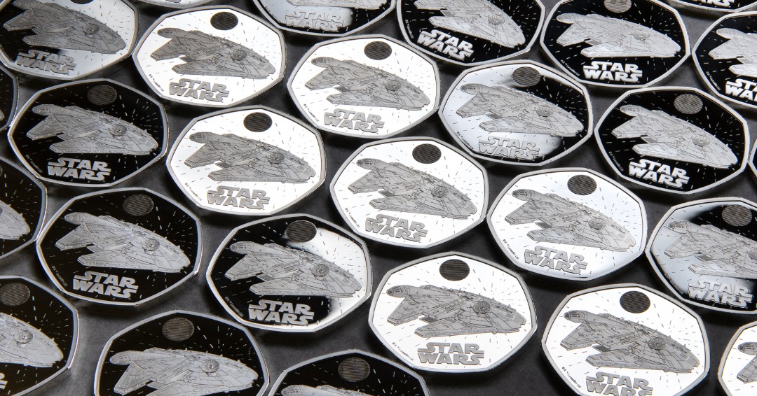 El ‘Halcón Milenario’ aparece en una nueva moneda coleccionable