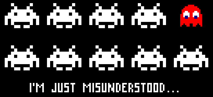 Read more about the article Free Pacman/Space Invader Cross Stitch Pattern