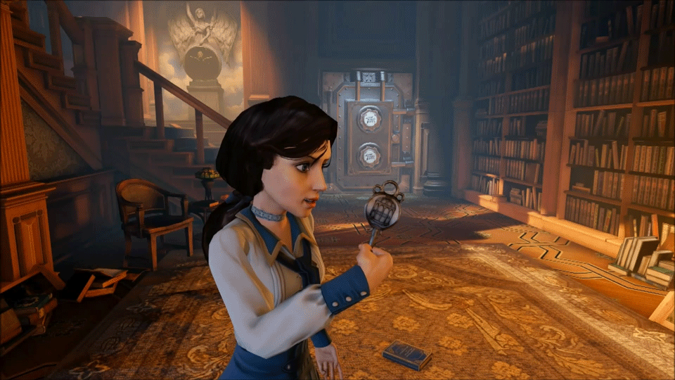 Bioshock Infinate Bird and Cage Thaumatrope gif source reddit 