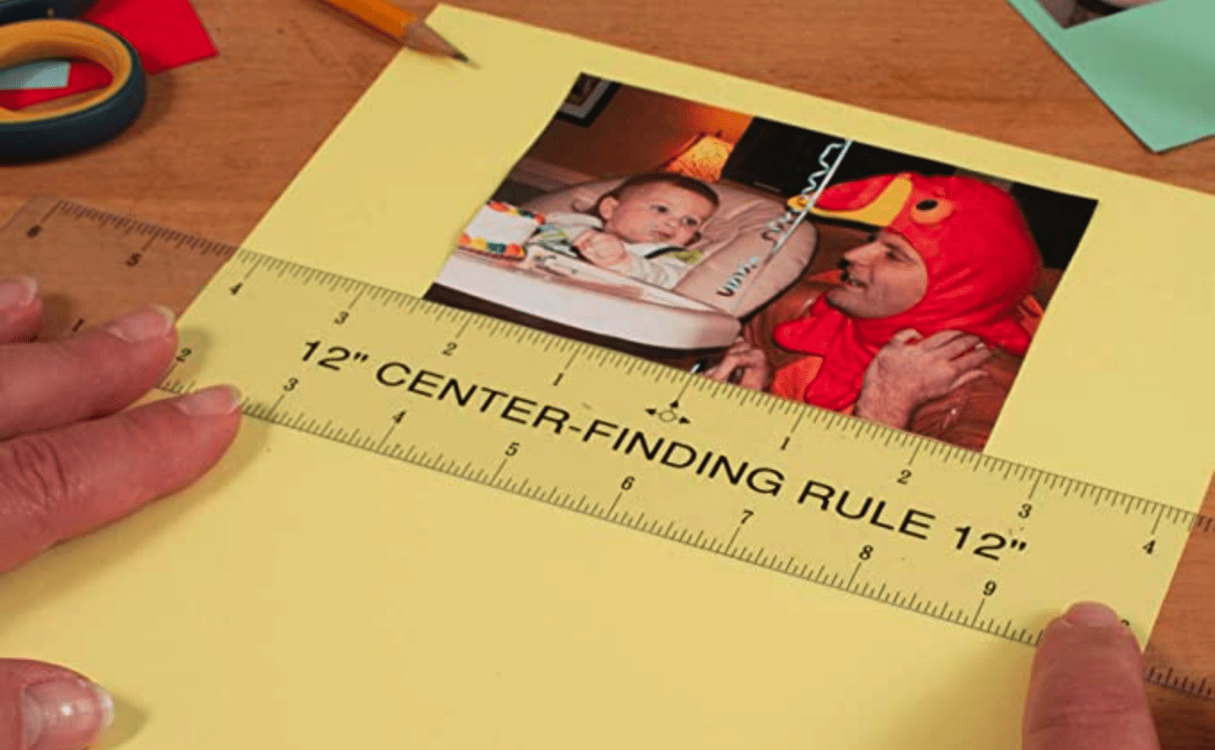 How To Find The Center Of Your Fabric/