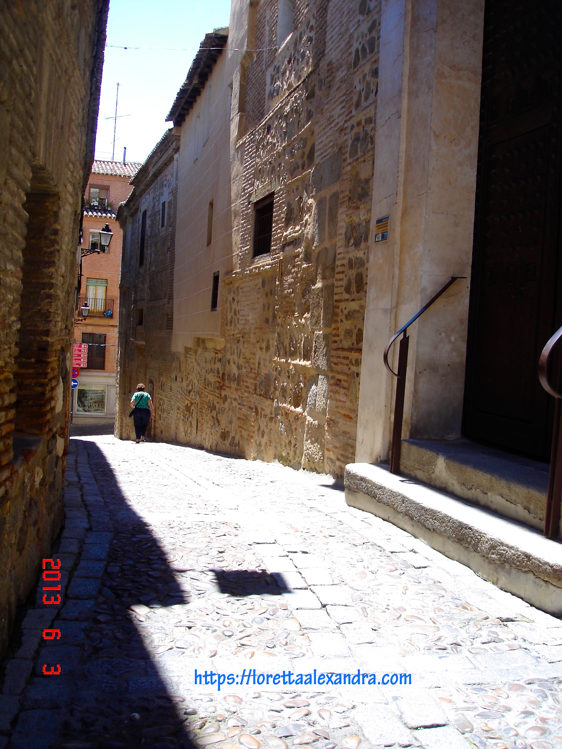 The old Jewish section of Toledo