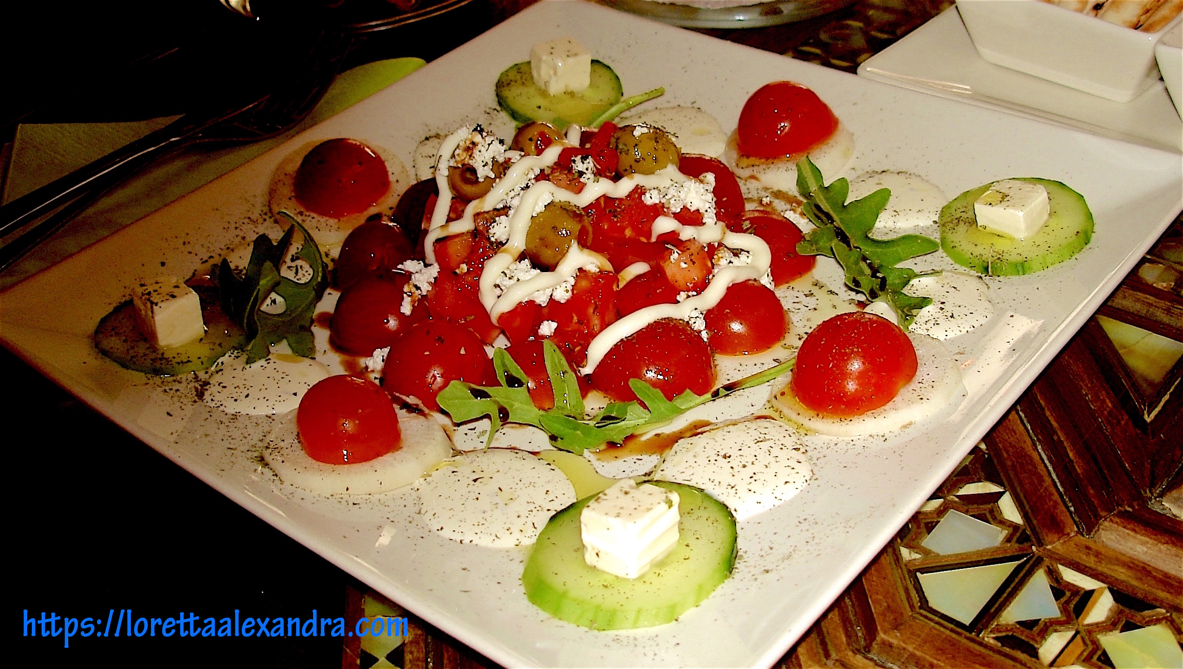 Alqahira – everything fresh and beautifully presented