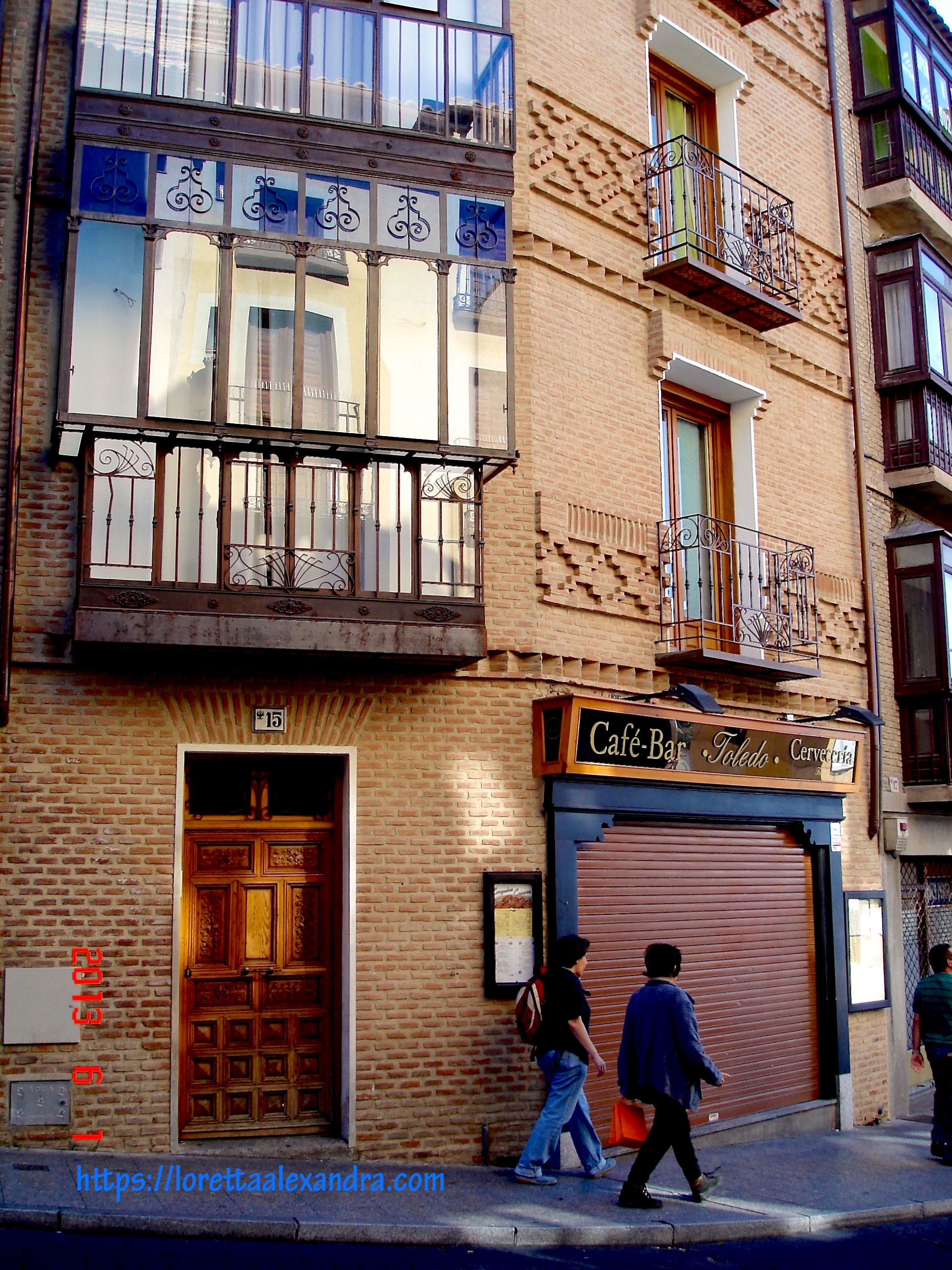 Along walk from Plaza de Zocodover back to Hotel Abad.