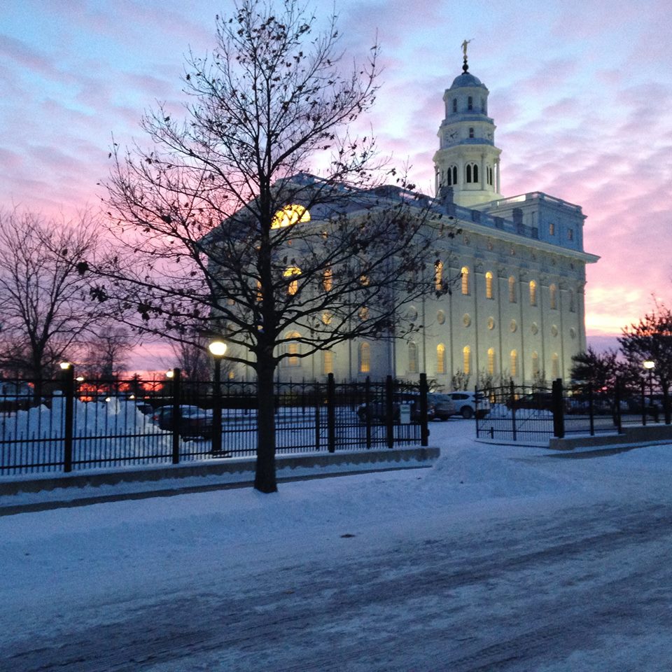 Aaron sunset winter