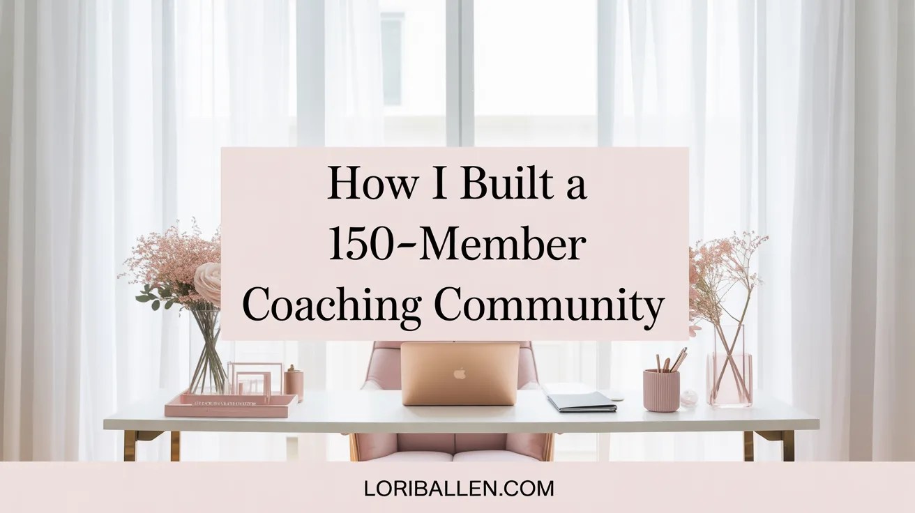 How I Built a 150‑Member Coaching Community on Stan Store