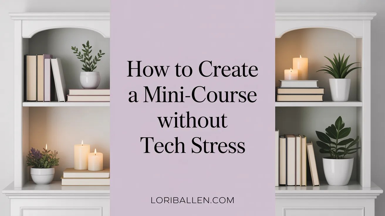 How to Create a Mini-Course That Sells