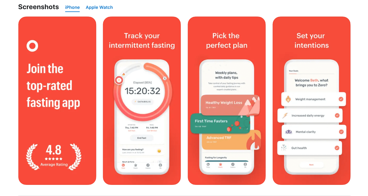 7 best intermittent fasting apps
