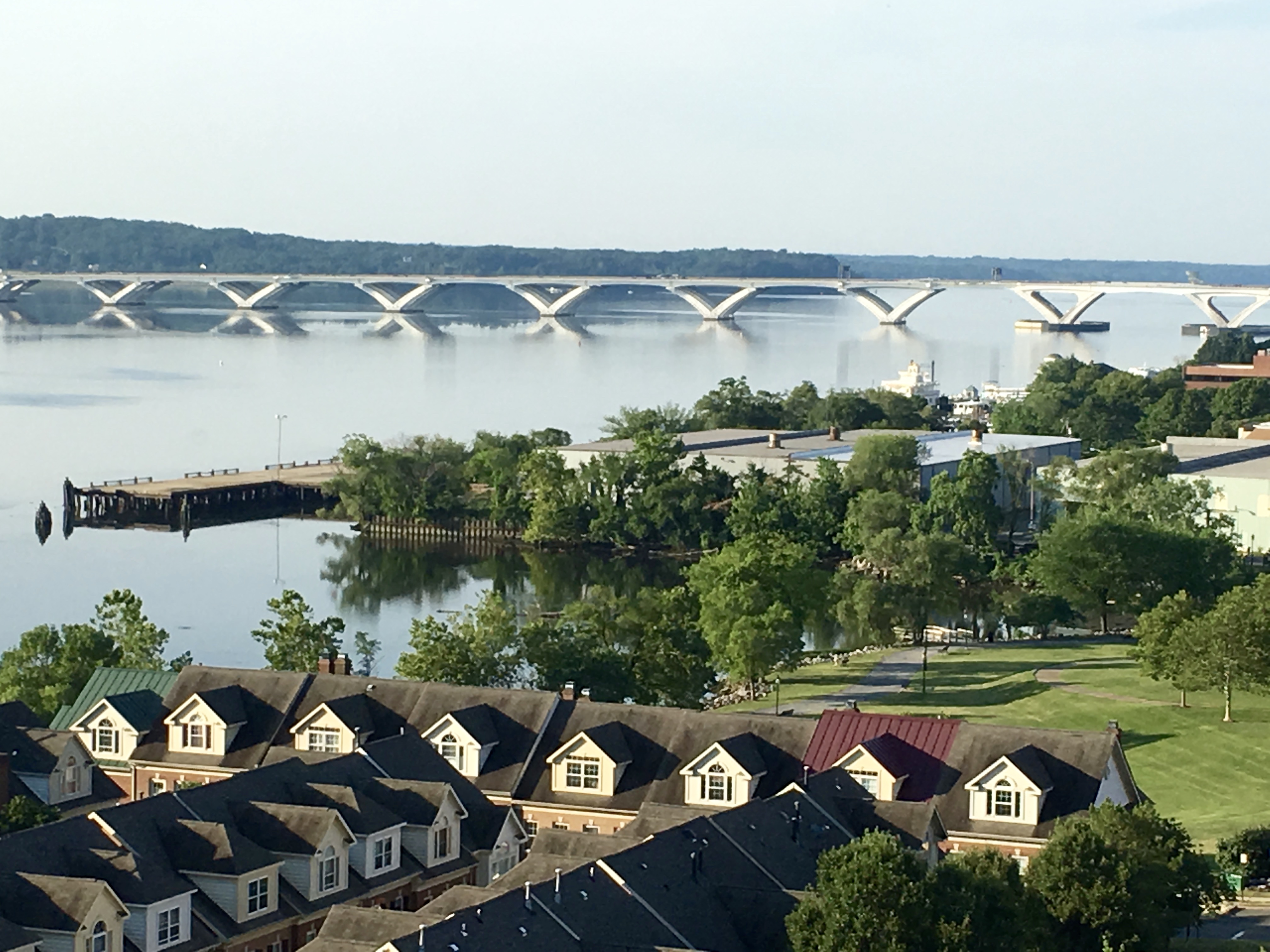A view of the river Potomac River