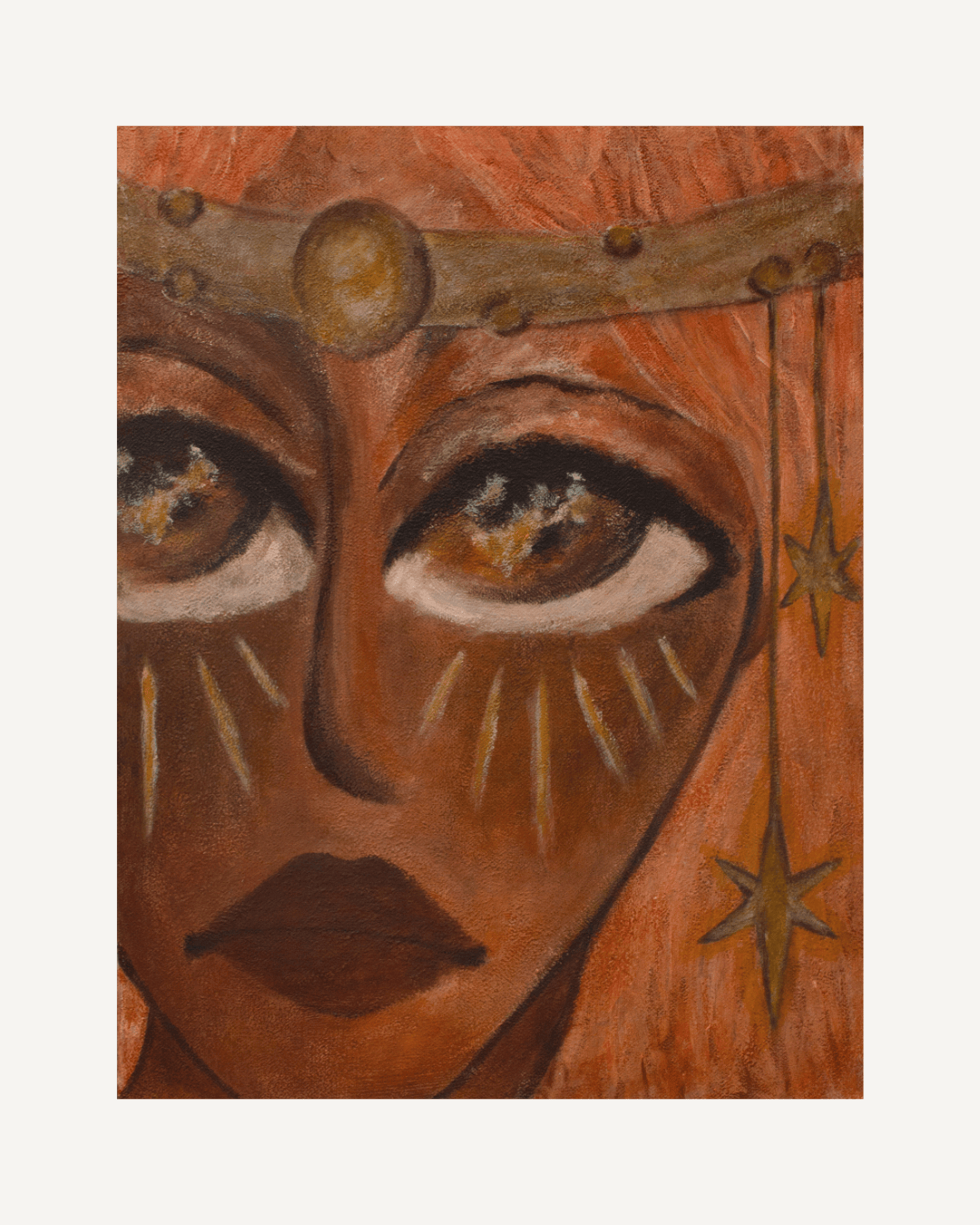 The stars in her eyes