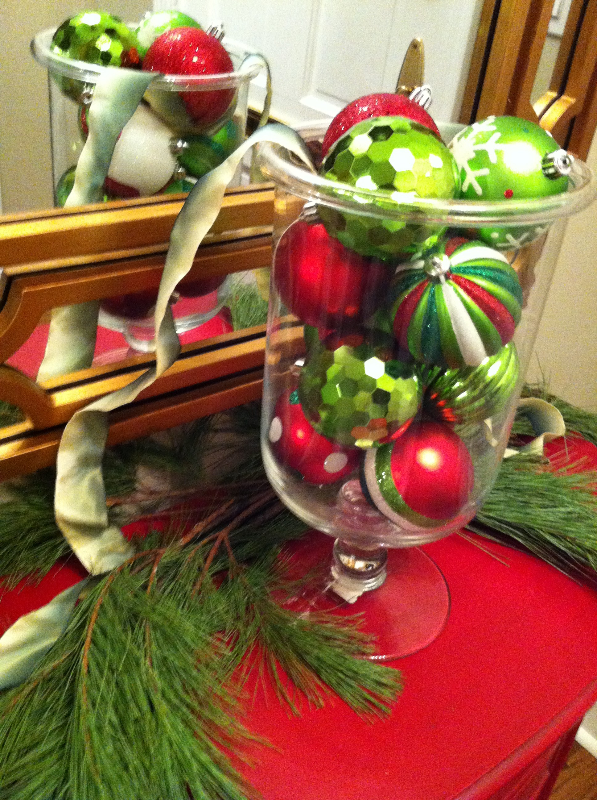 Quick, cheap and cheerful xmas decor