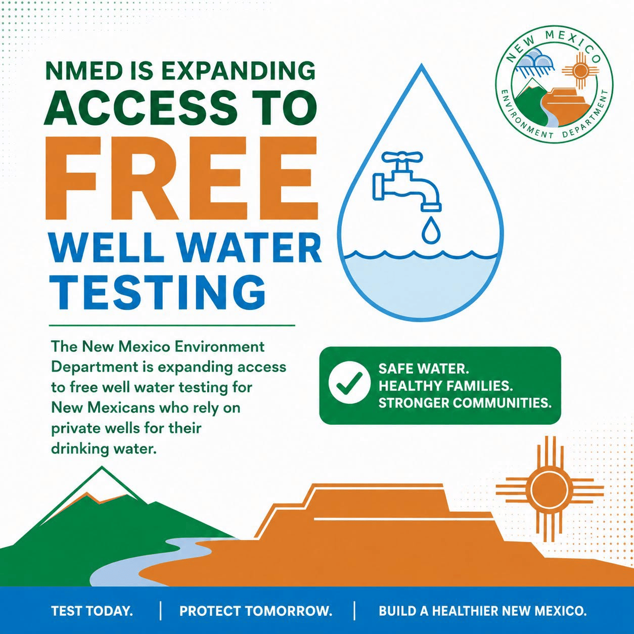 Free Well Water Testing in New Mexico! Check Your Water Quality Now (2026)