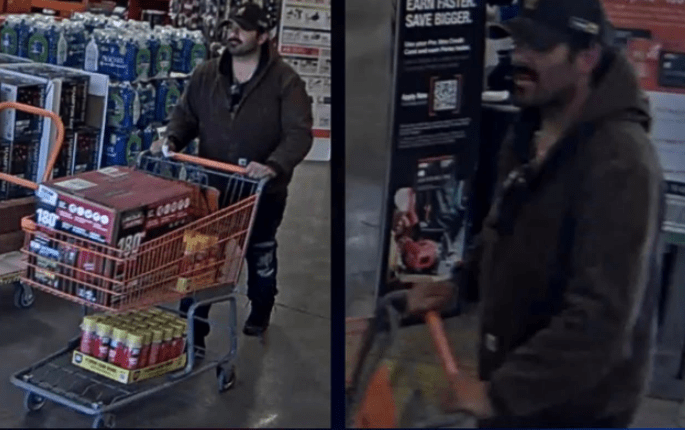 Merced Police Seek Help Identifying Home Depot Theft Suspect