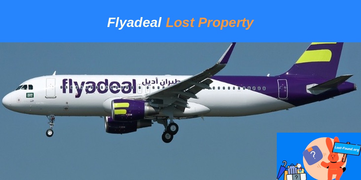 Lost items Flyadeal