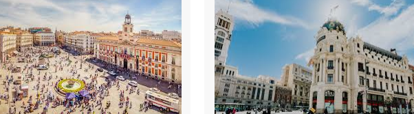 Lost found Madrid city