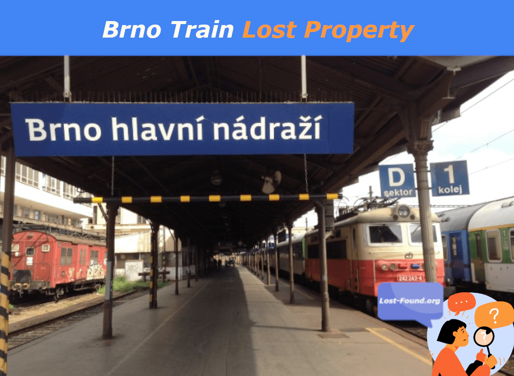 Brno Train Lost and found offices