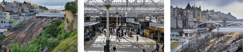 Lost found train station Edinburgh