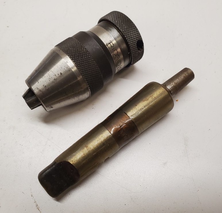 Drill Chuck, Keyless, 0 – 1/4″, Morse Taper 2 Shank, Ridgid – Lost