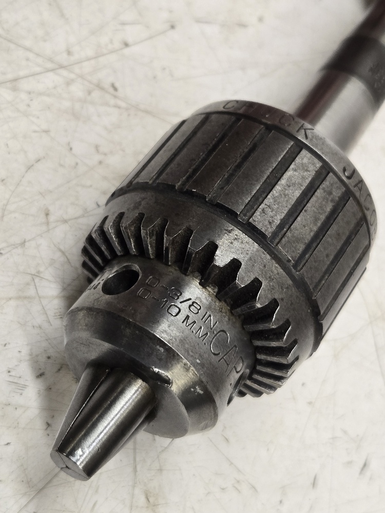 Drill Chuck, MT # 2, 3/8″, 11N, Jacobs Super Chuck (A) – Lost
