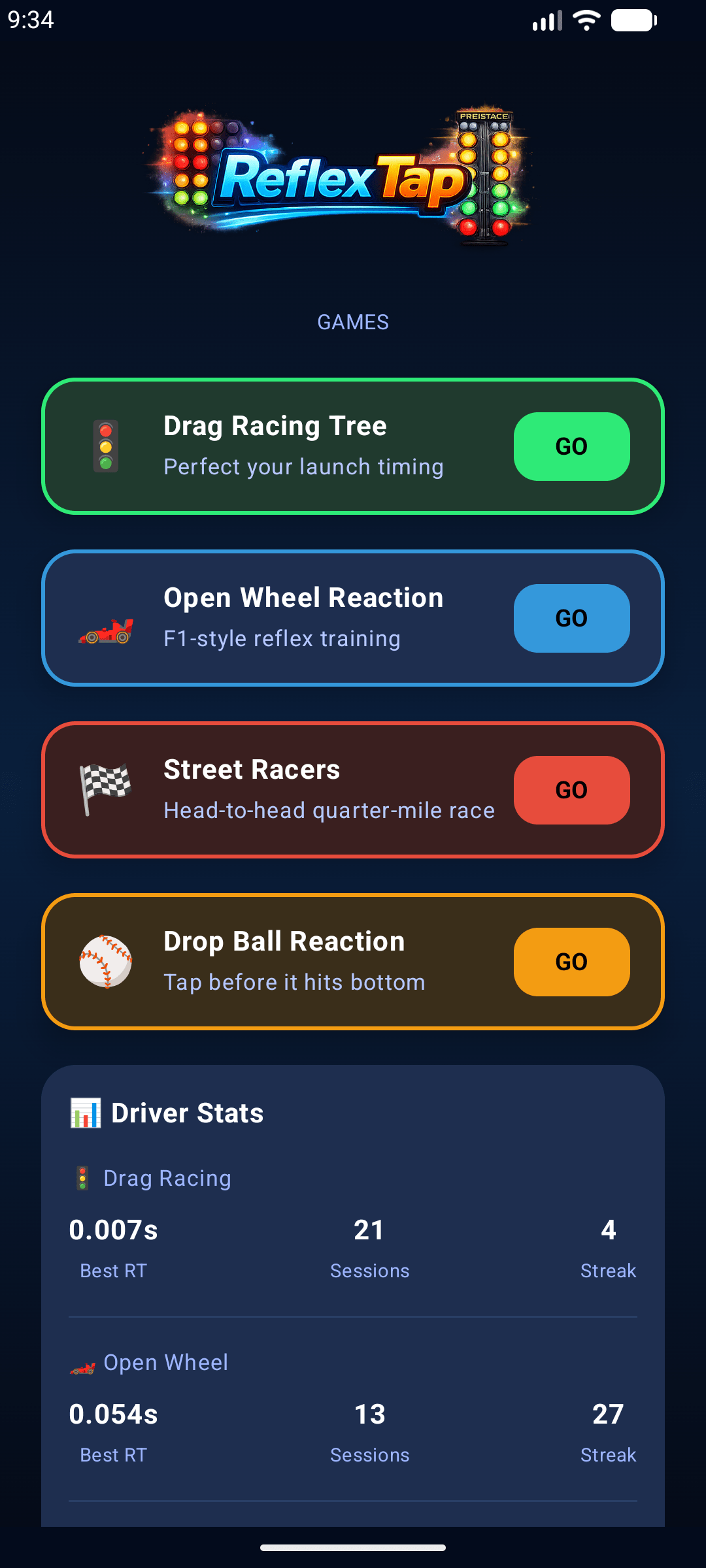 ReflexTap Pro homescreen image for Android Apps
