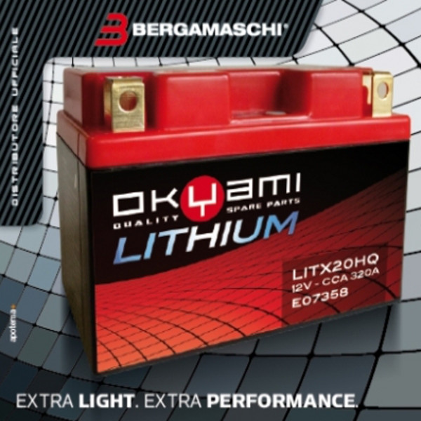 Nuovi codici batterie Okyami Litio Ricambi Auto e Moto Lostuzzo