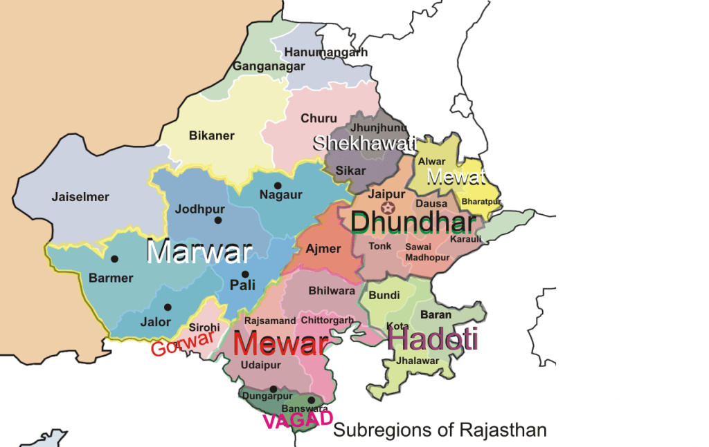 Malwa Plateau Map Mewar Plateau 1024x647 