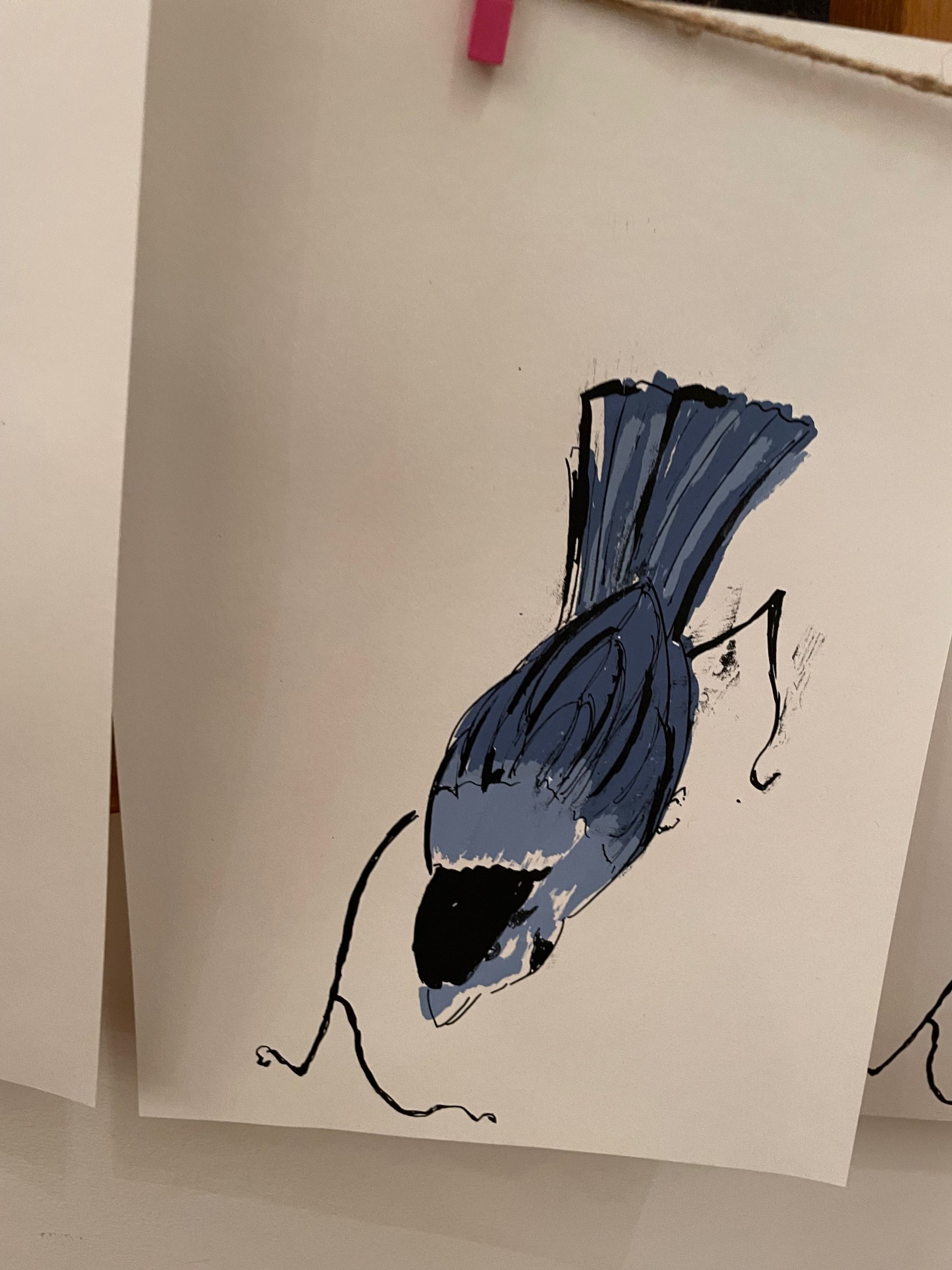 Student Work from Screen Print Workshop