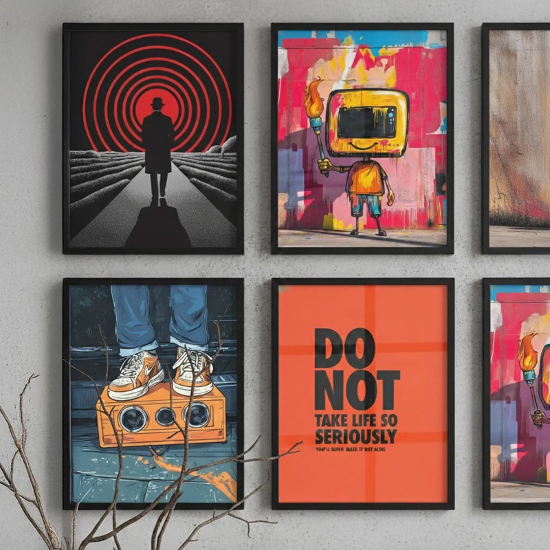 Frames For Posters - Premium Dark Design Gallery - Ultra HD