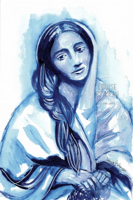 Monochromatic sketch: Elizabeth