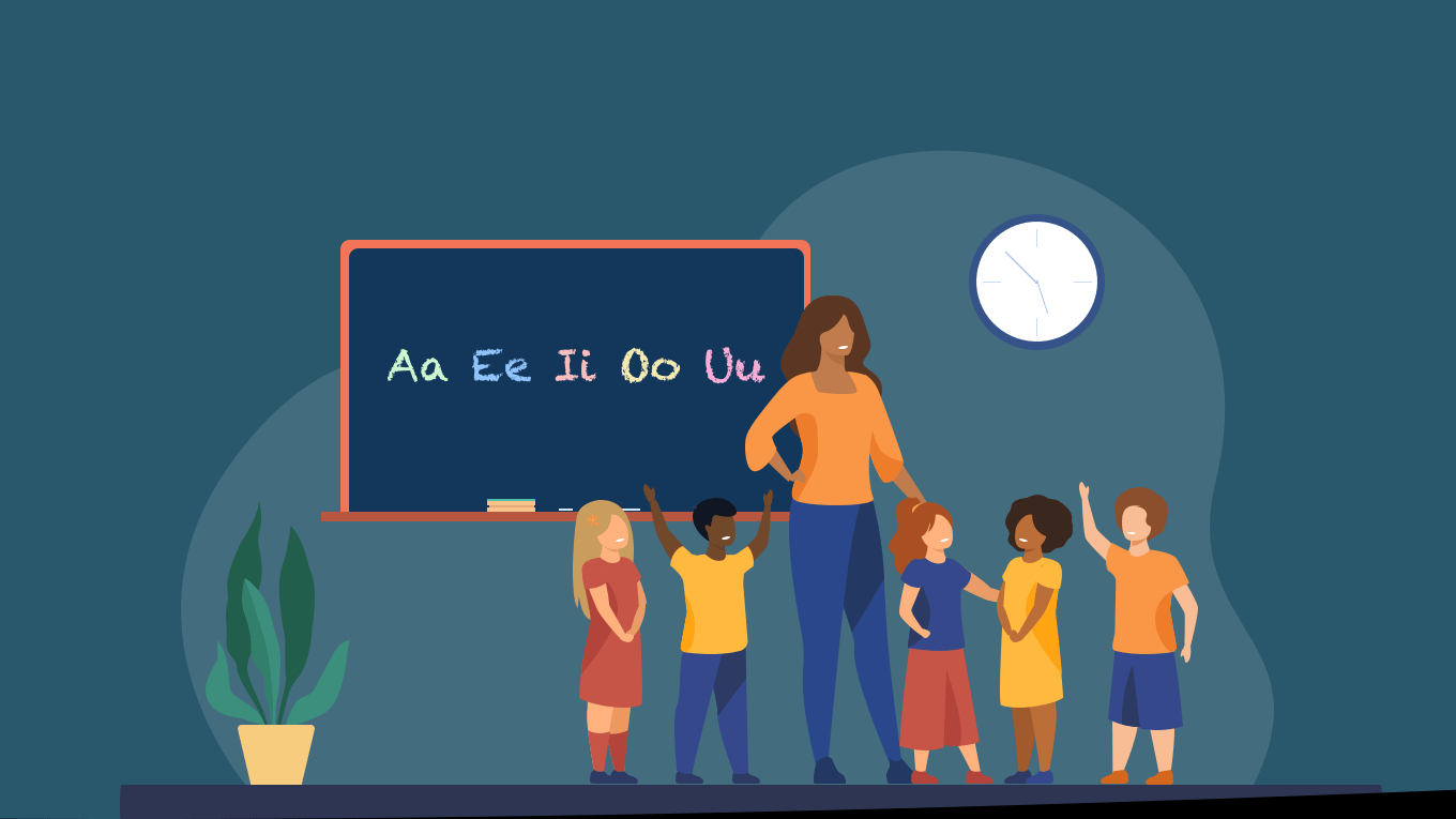 A decorative banner for an Emergent Literacy and Decoding Skills Project