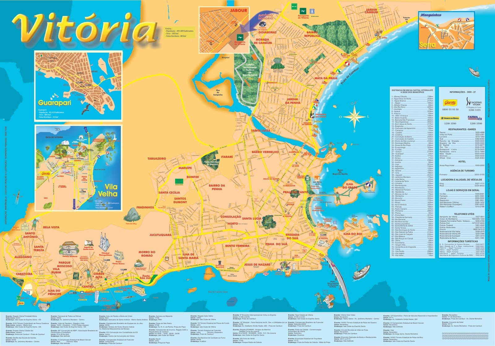Escrit Rio De Em Vit Ria ES Loureiro Mapa Vitoria 