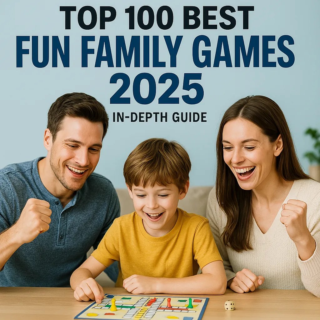 Top 100 best fun family games 2025 in-depth guide
